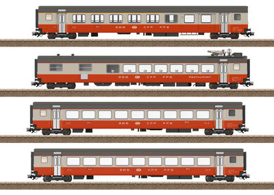 Trix H0 - 23690 - Personenwagen-Set Swiss Express - Artikelbild