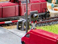 Faller H0 - 180259 - Mini-Sound-Effekt Bahnübergang mit Glocke