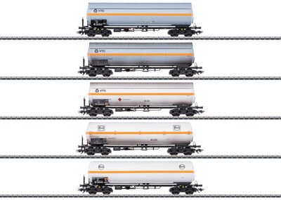 Märklin H0 - 48480 - Druckgas-Kesselwagen-Set VTG und Eva - Artikelbild