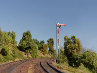 Märklin H0 - 70396 - Hauptsignal mit Gittermast (Hp 0 / Hp 1) - Artikelbild