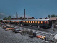 Trix H0 - 23508 - Personenzug mit Güterwagen - Artikelbild