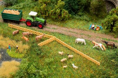 Faller N - 155911 - Tier-Set Kühe, Pferde, Schafe - Artikelbild