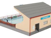 Faller H0 - 134005 - Kunsteisbahn mit bewegten Figuren - Artikelbild