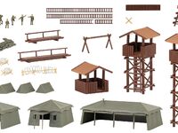 Faller H0 - 190039 - Aktions-Set Bundeswehr Grundausbildung - Artikelbild