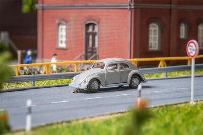 Faller - 161444 - VW Käfer, grau (BUSCH) - Artikelbild