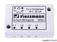 Viessmann - 5042 - N Vierfach-Blinkelektronik