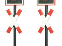 Viessmann - 5058 - H0 Andreaskreuze, 2 Stück