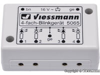 Viessmann - 5065 - Vierfach-Blinkelektronik für Andreaskreuze