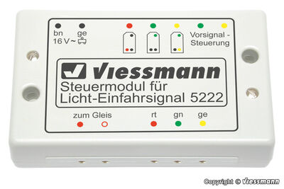 Viessmann - 5222 - Steuermodul für Licht-Einfahrsignal - Artikelbild