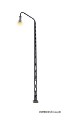 Viessmann H0 - 63851 - H0 Gittermastleuchte mit Kontaktstecksockel, LED warmweiß - Artikelbild