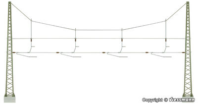 Viessmann N - 4363 - N Quertragwerk über 4 Gleise - Artikelbild