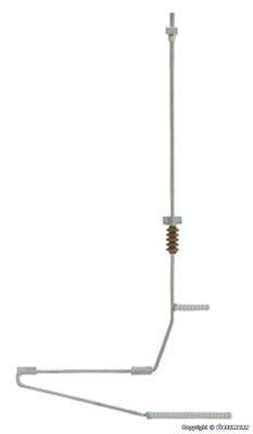 Viessmann N - 4377 - N Halteelement für Quertragwerk, 3 Stück - Artikelbild