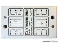 Viessmann - 5227 - Relais, monostabil, 2 x 2UM, negatives Schaltsignal