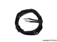 Viessmann - 3509 - Glühlampen klar T1/2, Ø 1,8 mm, 16 V, 30 mA, 2 Kabel, 2 Stück