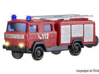 Viessmann N - 1843 - N Feuerwehr-LF 16 MAGIRUS mit elektrischem Blaulicht und Beleuchtung