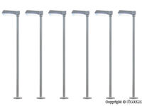 Viessmann N - 64976 - N Straßenleuchte modern, LED weiß, 5+1