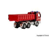 Viessmann H0 - 8050 - H0 Feuerwehr MB ACTROS 3-achs mit Abrollcontainer und Rundumleuchten, Basis, Funktionsmodell - Artikelbild