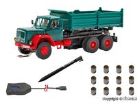 Viessmann H0 - 8002 - H0 CarMotion Basis Startset, MAGIRUS DEUTZ 3-achs Muldenkipper, grün