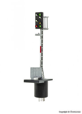 Viessmann - 4690 - H0 Licht-Hauptsignal 4-begriffig mit Ersatzsignal und Verschub-/ Rangiersignal ÖBB - Artikelbild