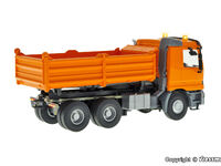 Viessmann H0 - 8041 - H0 MB ACTROS 3-achs Muldenkipper mit Rundum- leuchten, kommunalorange, Basis, Funktionsmodell - Artikelbild