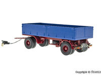 Viessmann H0 - 8218 - H0 2-achs Anhänger mit langem Radabstand, Funktionsmodell