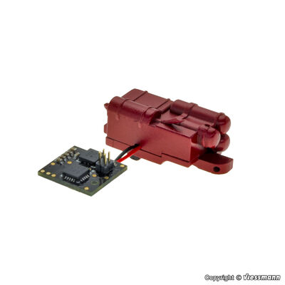 Viessmann H0 - 8454 - H0 Nachrüst-Set Sound für MB Rundhauber, rotbraun - Artikelbild