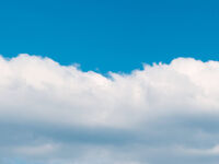 Vollmer H0 - 46112 - Hintergrundkulisse Wolken, dreiteilig, L 266 x B 48 cm