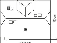 Vollmer H0 - 43654 - H0 Fachwerk-Siedlungshaus - Artikelbild
