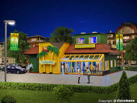 Vollmer H0 - 43656 - H0 Discothek mit LED-Beleuchtung, Funktionsbausatz - Artikelbild