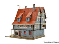 Vollmer H0 - 43660 - H0 Supermarkt mit Inneneinrichtung und LED-Beleuchtung, Funktionsbausatz - Artikelbild