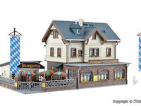 Vollmer H0 - 43663 - H0 Bahnhofsgaststätte - Artikelbild