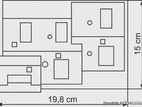Vollmer H0 - 43693 - H0 Rathaus, Polizeiwache und Gefängnis mit Innen- einrichtung und LED-Beleuchtung, Funktionsbausatz - Artikelbild