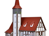 Vollmer H0 - 43768 - H0 Fachwerkkirche Altbach - Artikelbild