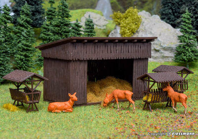 Vollmer H0 - 43798 - H0 Wildtierfütterung - Artikelbild