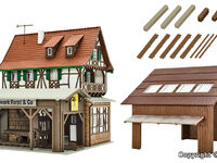 Vollmer H0 - 43799 - H0 Sägewerk Forst & Co. - Artikelbild