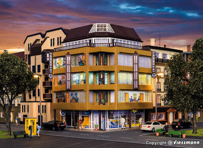 Vollmer H0 - 43800 - H0 City-Eckhaus - Artikelbild