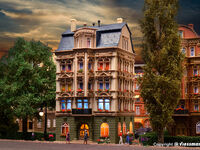 Vollmer H0 - 43815 - H0 Haus am Park, Schlossallee 5 - Artikelbild