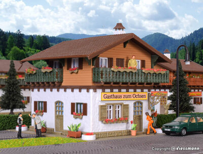 Vollmer H0 - 43838 - H0 Gasthaus Zum Ochsen - Artikelbild