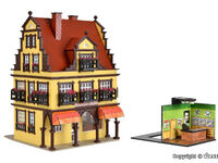 Vollmer H0 - 43840 - H0 Juweliergeschäft mit Inneneinrichtung und LED-Beleuchtung, Funktionsbausatz - Artikelbild