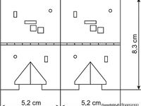 Vollmer H0 - 43847 - H0 Reihen-Doppelhaus mit Fachwerk - Artikelbild
