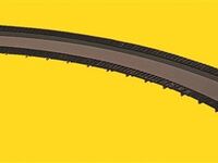 Vollmer H0 - 44043 - H0 Fahrbahn gebogen, 22,9 cm, 1 Stück