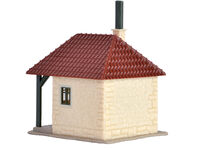 Vollmer H0 - 45129 - H0 Weinberghaus mit Rebstöcken und Bollerwagen - Artikelbild