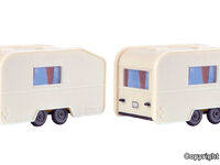 Vollmer H0 - 45147 - H0 Wohnwagen, 2 Stück - Artikelbild