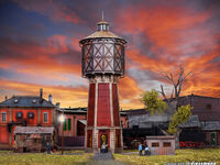 Vollmer H0 - 45704 - H0 Wasserturm Karlsruhe - Artikelbild