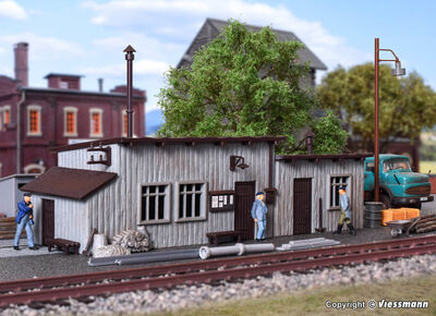 Vollmer H0 - 45713 - H0 Bauhütte - Artikelbild