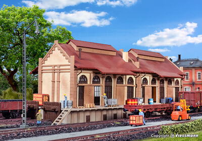 Vollmer H0 - 45715 - H0 Güterschuppen - Artikelbild
