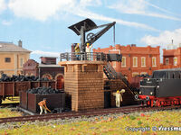 Vollmer H0 - 45718 - H0 Kleinbekohlungsanlage mit Kran