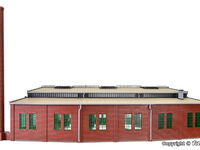 Vollmer H0 - 45754 - H0 Ringlokschuppen mit Türschließvorrichtung, dreiständig - Artikelbild