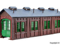 Vollmer H0 - 45763 - H0 Lokschuppen, einständig - Artikelbild