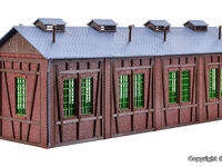 Vollmer H0 - 45763 - H0 Lokschuppen, einständig - Artikelbild